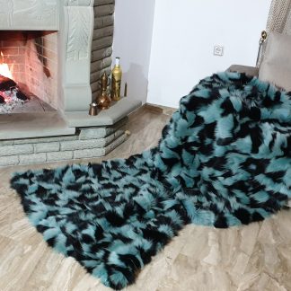 Fur blanket,fox fur blanket,fur throw