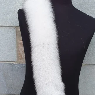 Fox trim for hood, fur trim hood, fur collar, fur scarf