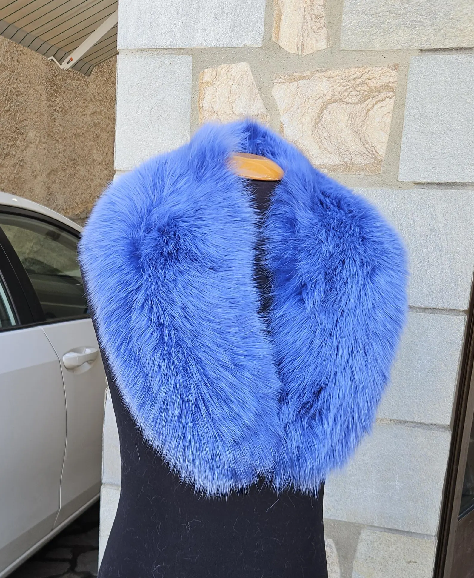 Fur collar,fox fur collar,real fur collar - Image 2