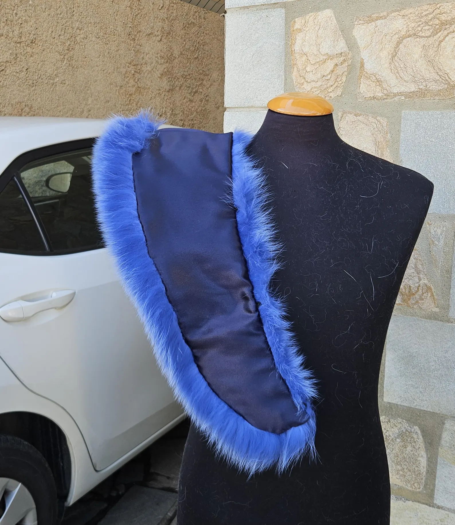 Fur collar,fox fur collar,real fur collar - Image 3
