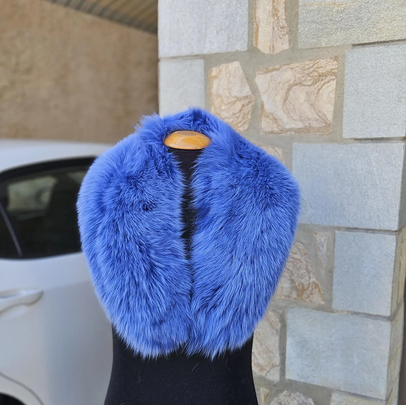 Fur collar,fox fur collar,real fur collar - Image 5