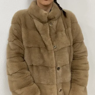 Handmade Mink Fur Jacket - Made in Greece