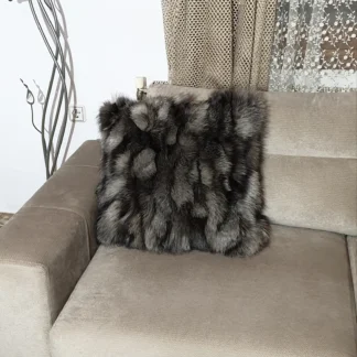 Fur pillowcases, fox - real leather pillowcases,real fur