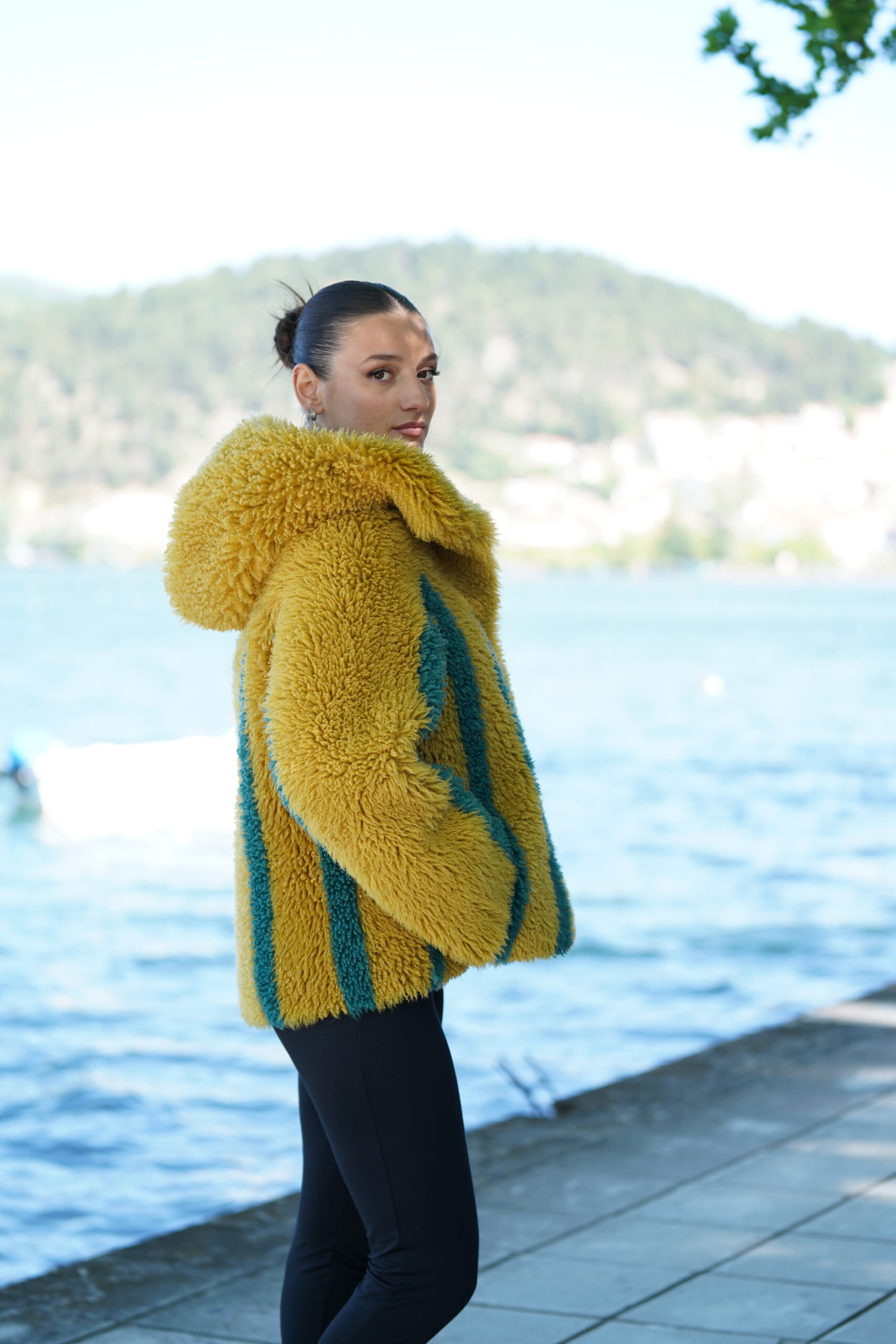 Elevate Your Winter Wardrobe with Real Sheepskin Fur Coat, Women’s Elegant Outerwear - Image 6