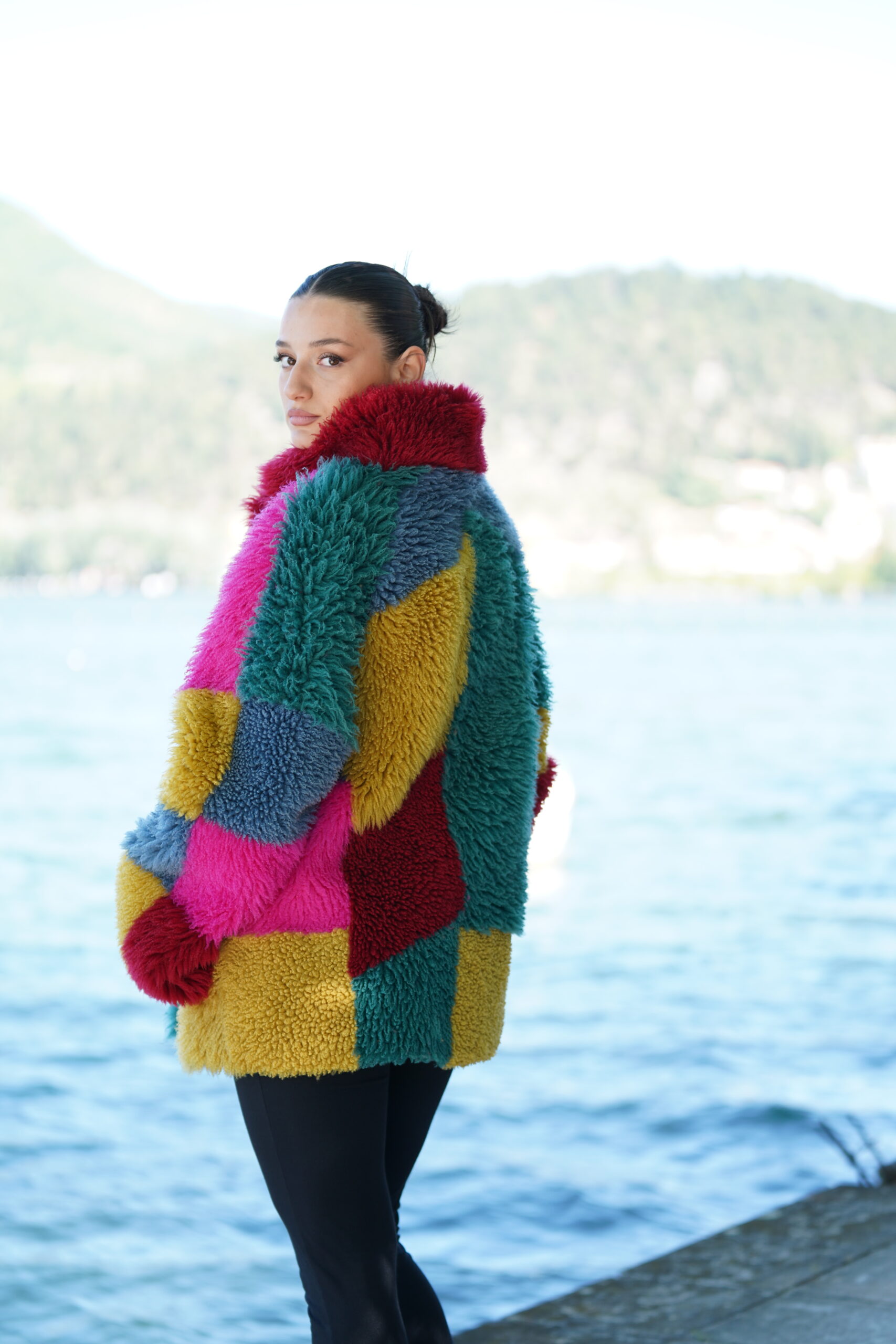 Elevate Your Winter Wardrobe with Real Sheepskin Fur Coat, Women’s Elegant Outerwear - Image 6