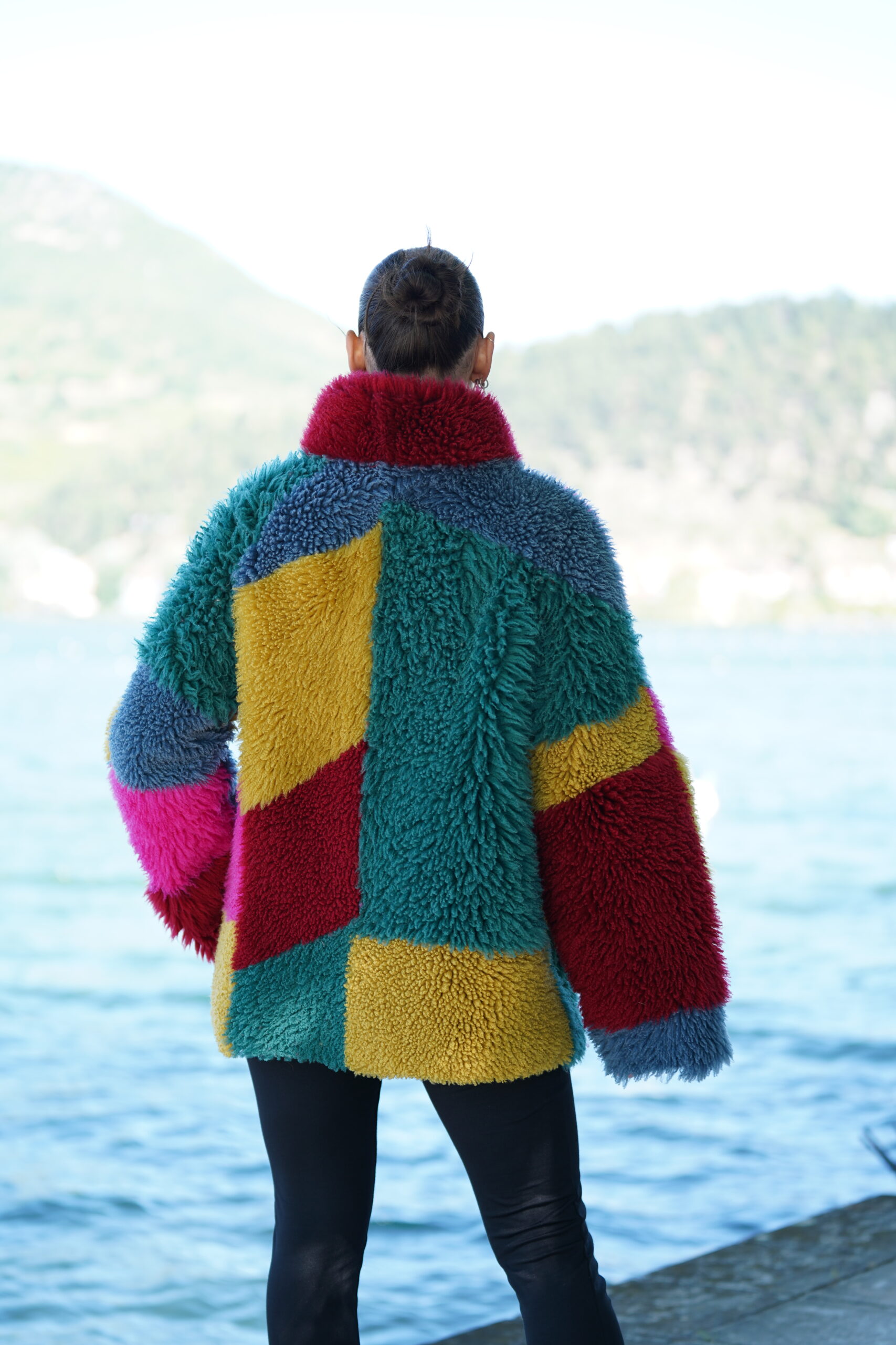 Elevate Your Winter Wardrobe with Real Sheepskin Fur Coat, Women’s Elegant Outerwear - Image 7