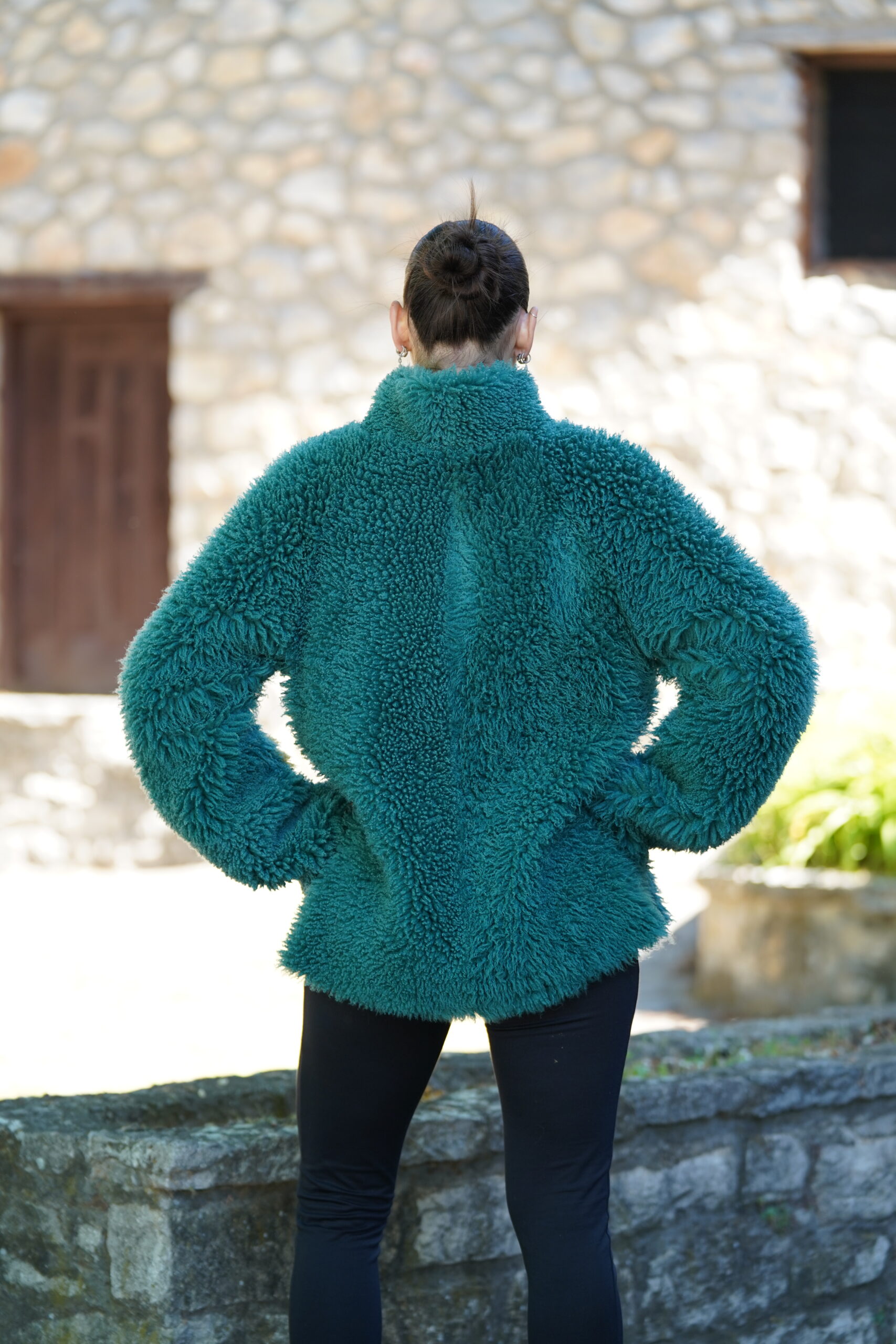 Elevate Your Winter Wardrobe with Real Sheepskin Fur Coat, Women’s Elegant Outerwear - Image 5