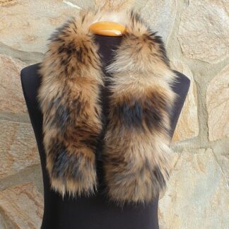 Real Fin Raccoon Fur Trim Hood