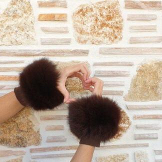 Real Fur Fox Cuffs