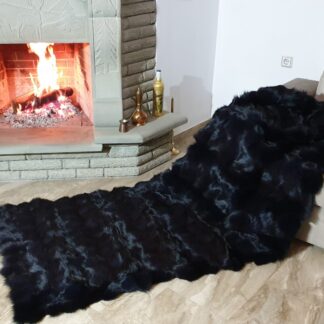Real Fur Fox Blanket - Fur Throw