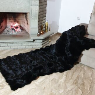 Real Fur Fox Blanket - Fur Throw