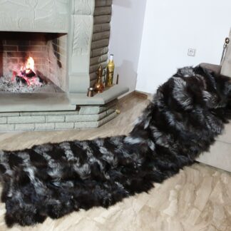 Real Fur Fox Blanket - Fur Throw