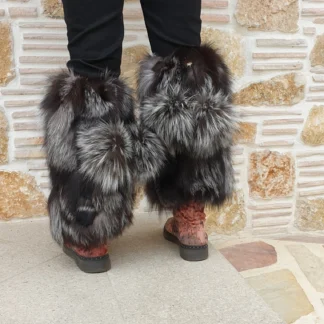 Real Fur Fox Big Boot Cuffs
