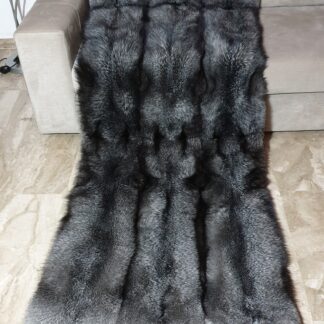 Real Fur Fox Blanket - Fur Throw