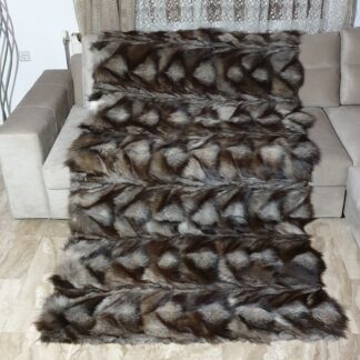 Real Fur Fox Blanket - Fur Throw