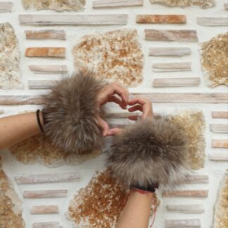 Real Fur Fox Cuffs