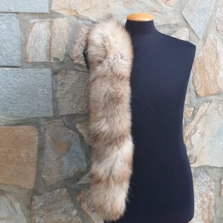 Real Fin Raccoon Fur Trim Hood
