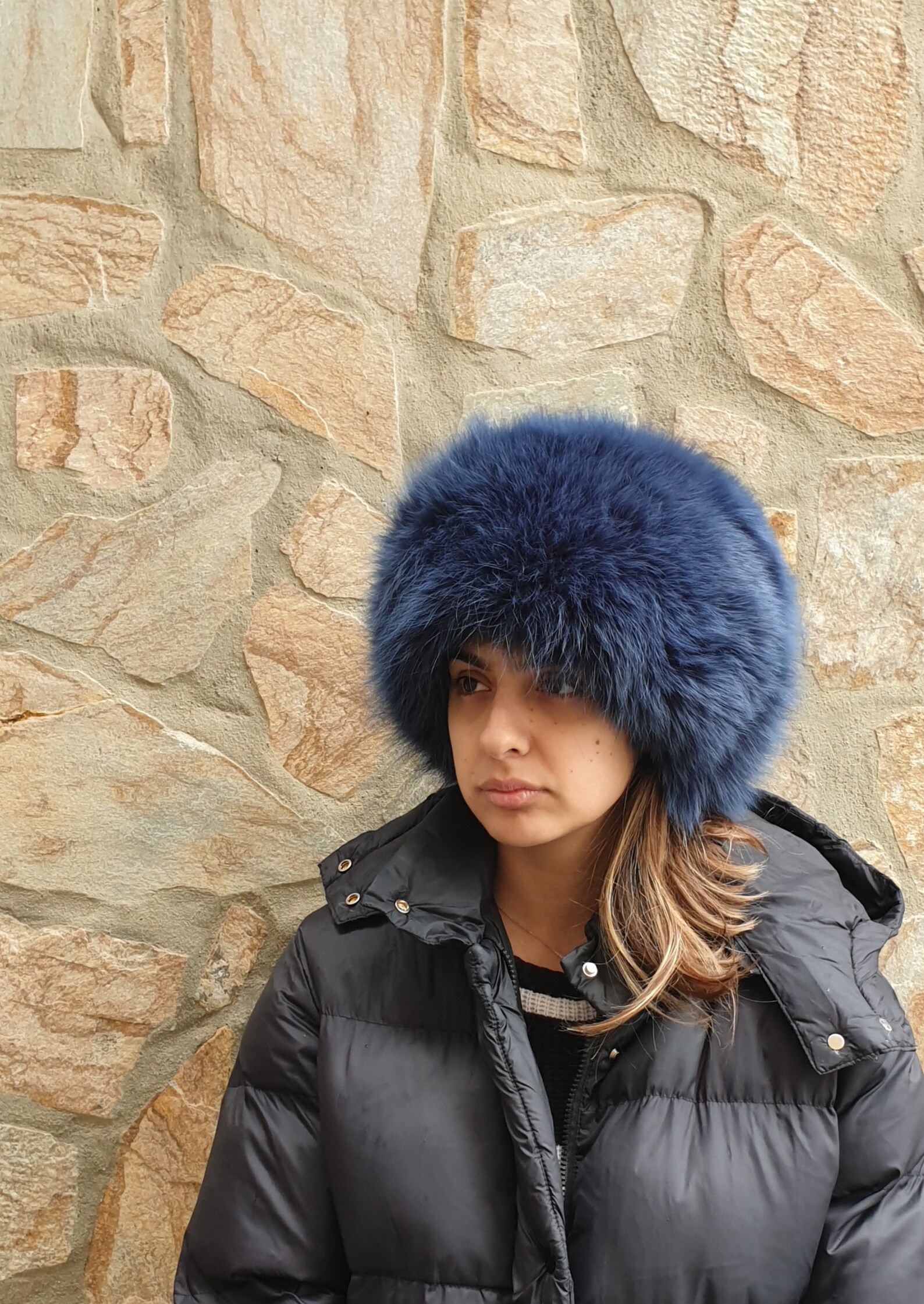 Real Fox Fur Hat - Image 3