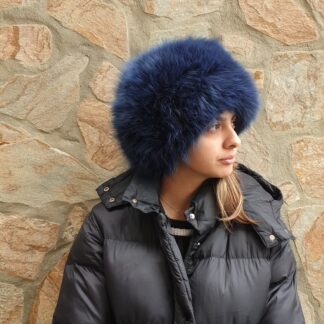 Real Fox Fur Hat