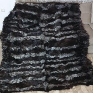 Real Fur Fox Blanket - Fur Throw
