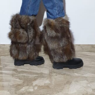 Real Fur Fox Big Boot Cuffs