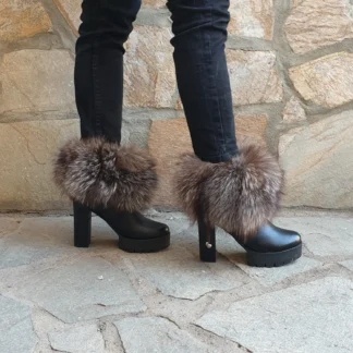 Real Fur Fox Small Boot Cuffs