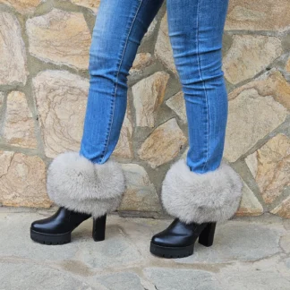 Real Fur Fox Small Boot Cuffs