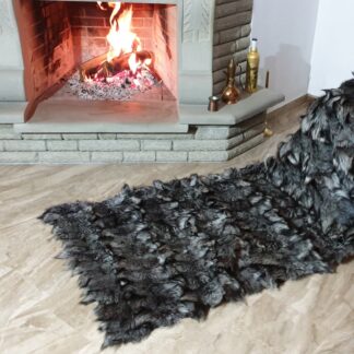 Real Fur Fox Blanket - Fur Throw
