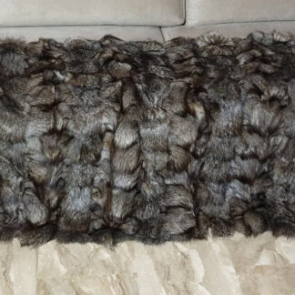 Real Fur Fox Blanket - Fur Throw