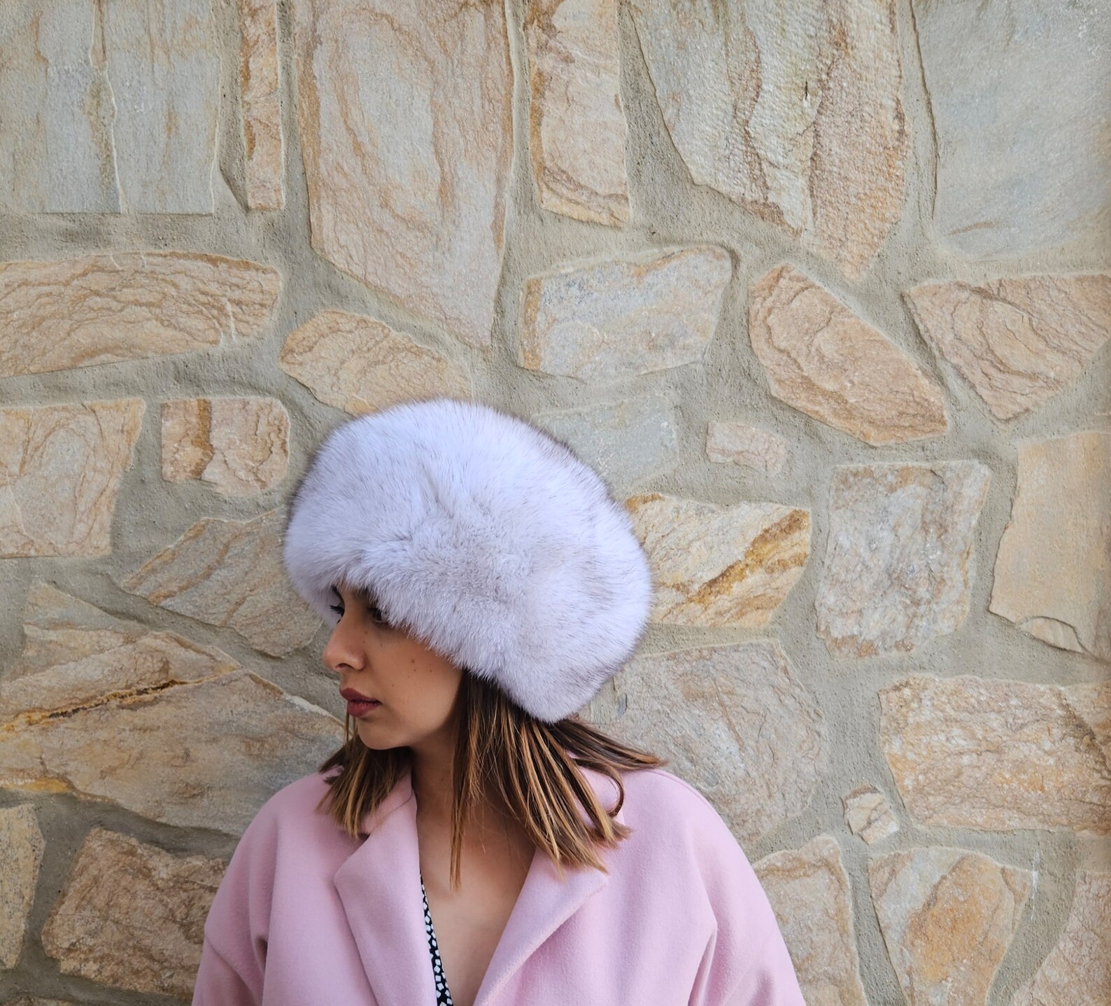 Real Fox Fur Hat - Image 3