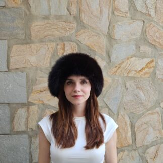 Real Mink - Fox Fur hat