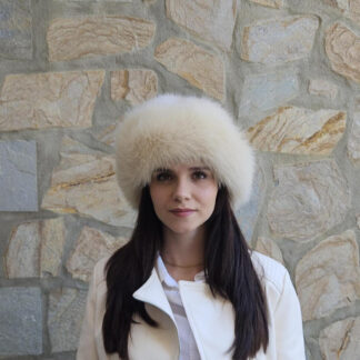 Real Mink - Fox Fur hat
