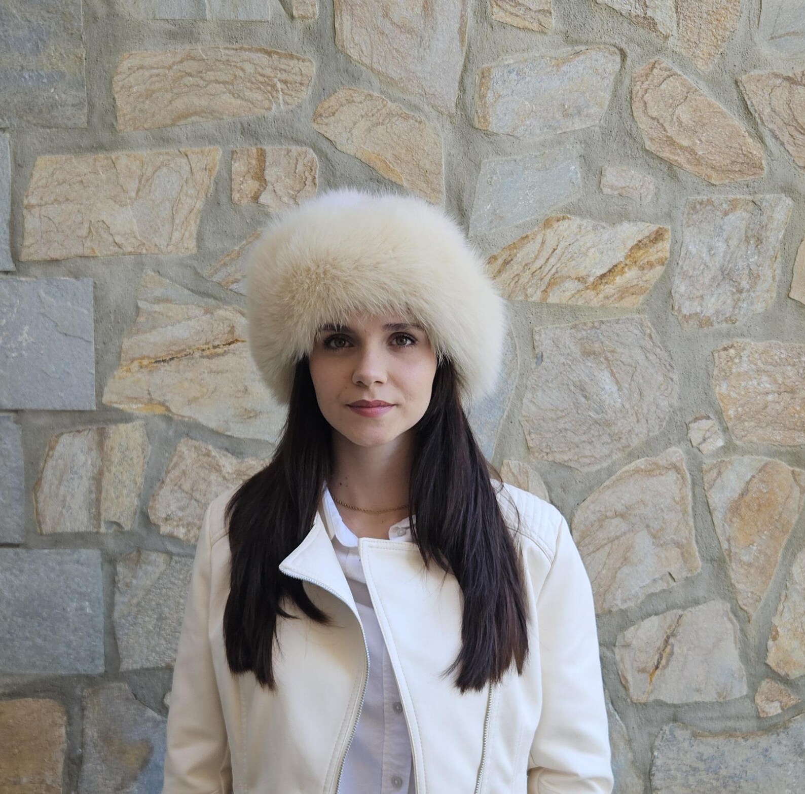 Real Mink - Fox Fur hat - Image 4