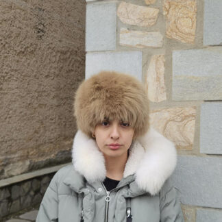 Real Fox Fur Hat