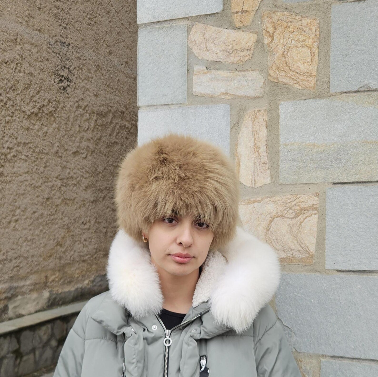 Real Fox Fur Hat - Image 3