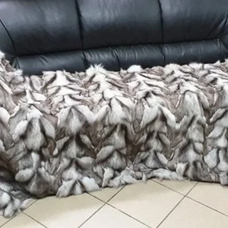 Real Fur Fox Blanket - Fur Throw