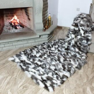 Real Fur Fox Blanket - Fur Throw