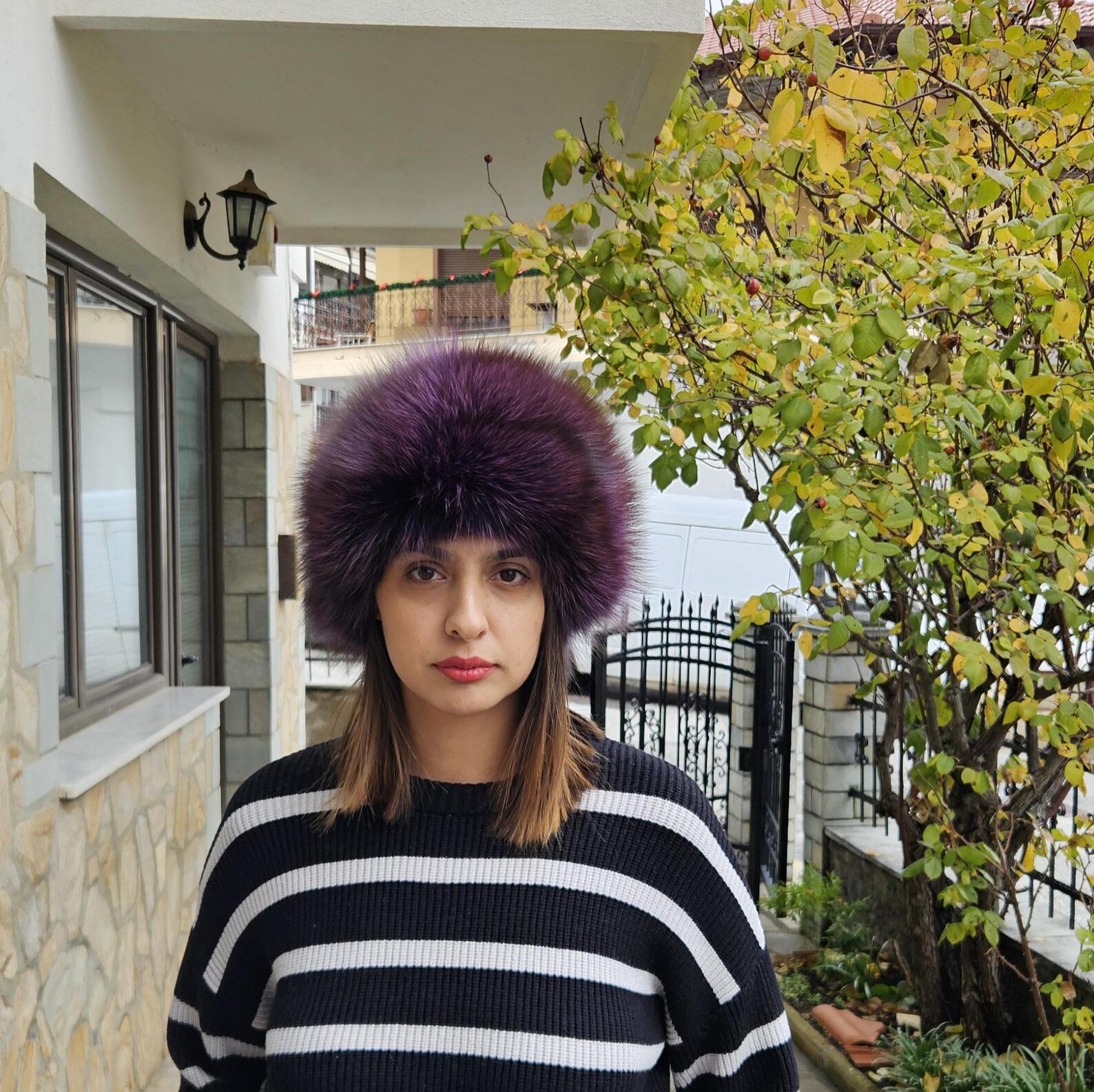 Real Fox Fur Hat - Image 2