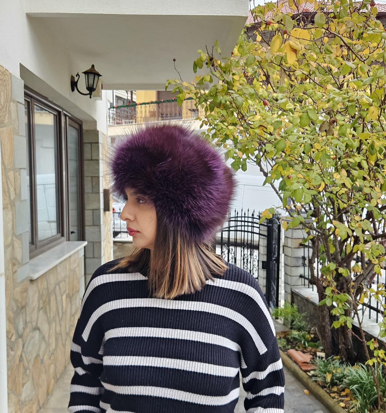 Real Fox Fur Hat - Image 3