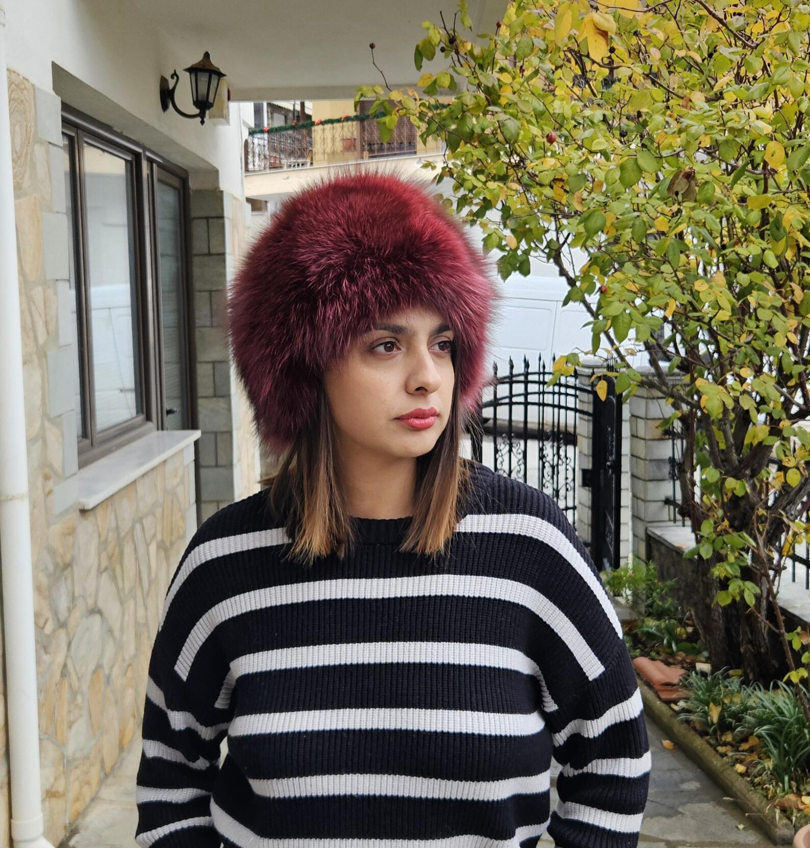 Real Fox Fur Hat - Image 2