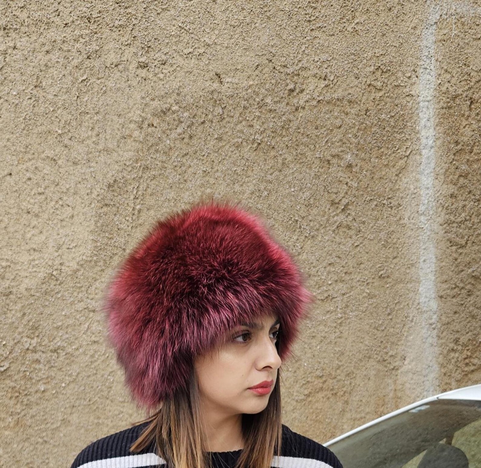 Real Fox Fur Hat - Image 3