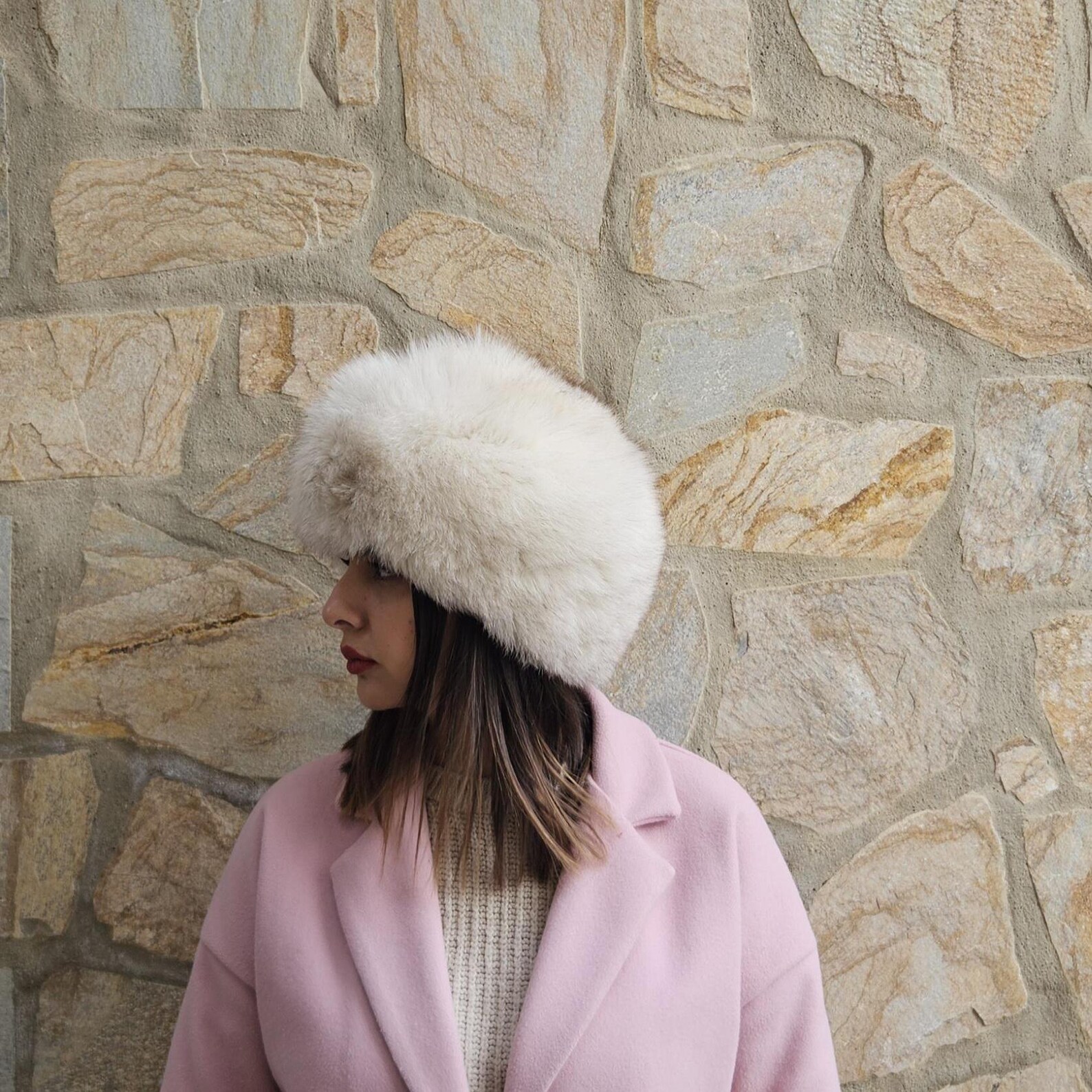 Real Fox Fur Hat - Image 3
