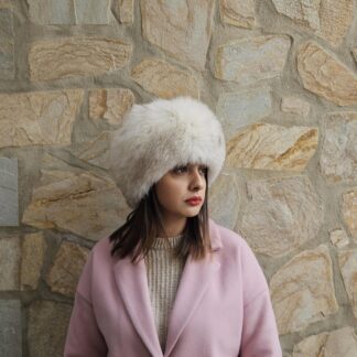 Real Fox Fur Hat