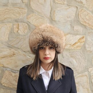 Real Fox Fur Hat