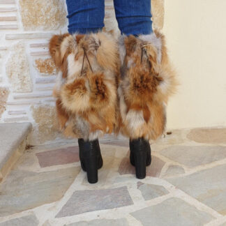 Real Fur Fox Big Boot Cuffs