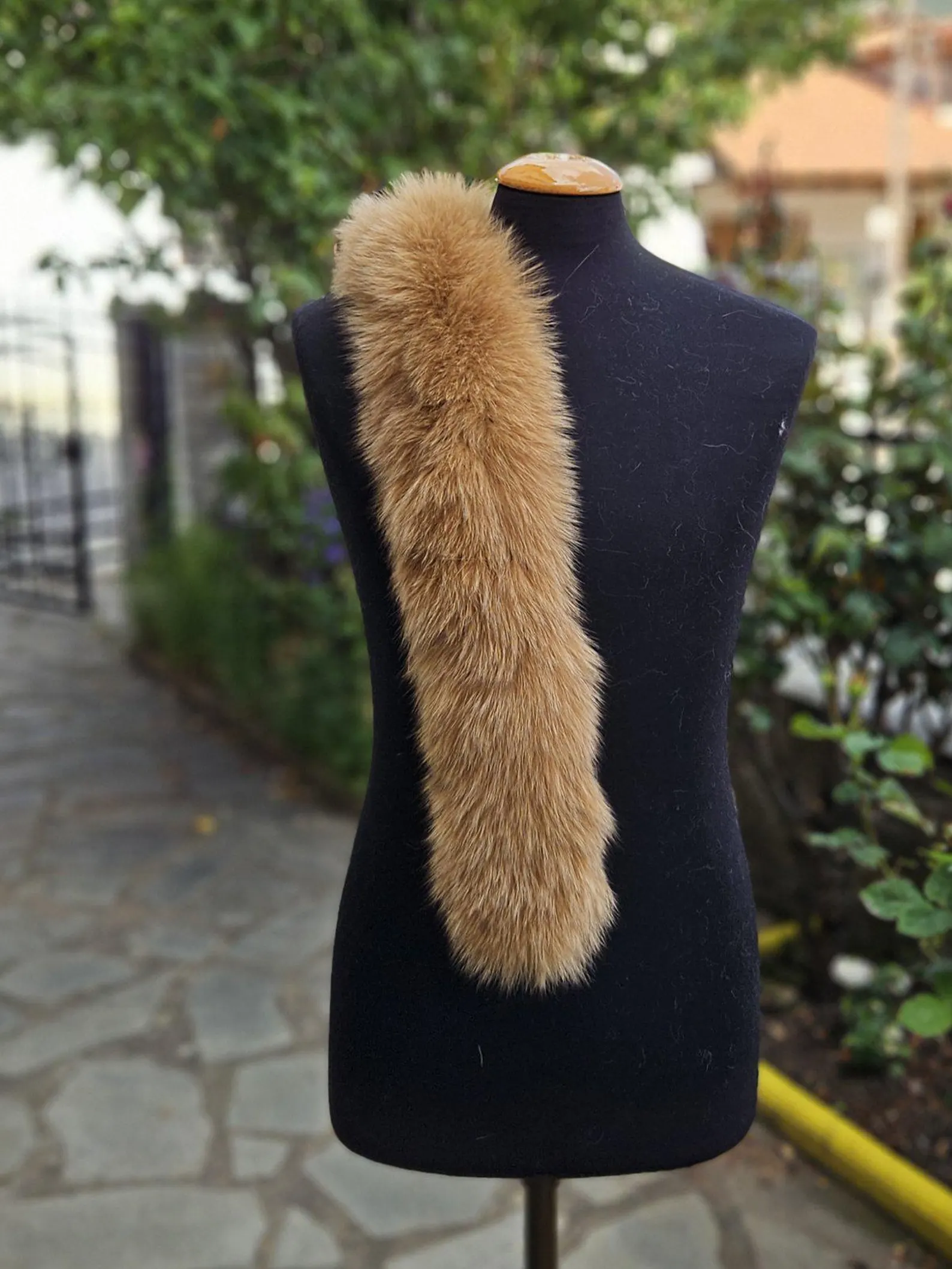 Real Fox Fur Trim Hood