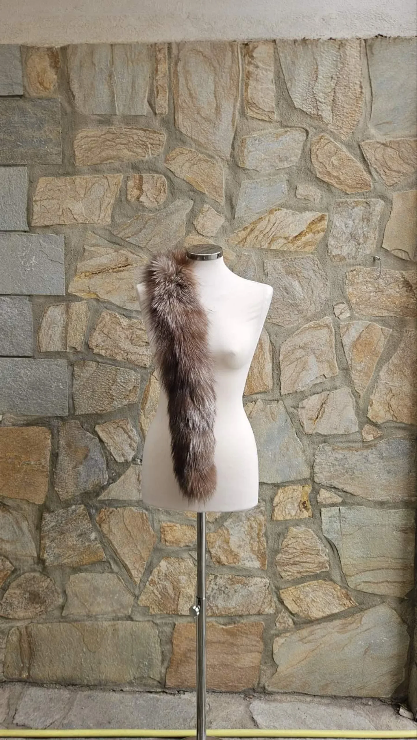 Real Fox Fur Trim Hood - Image 4