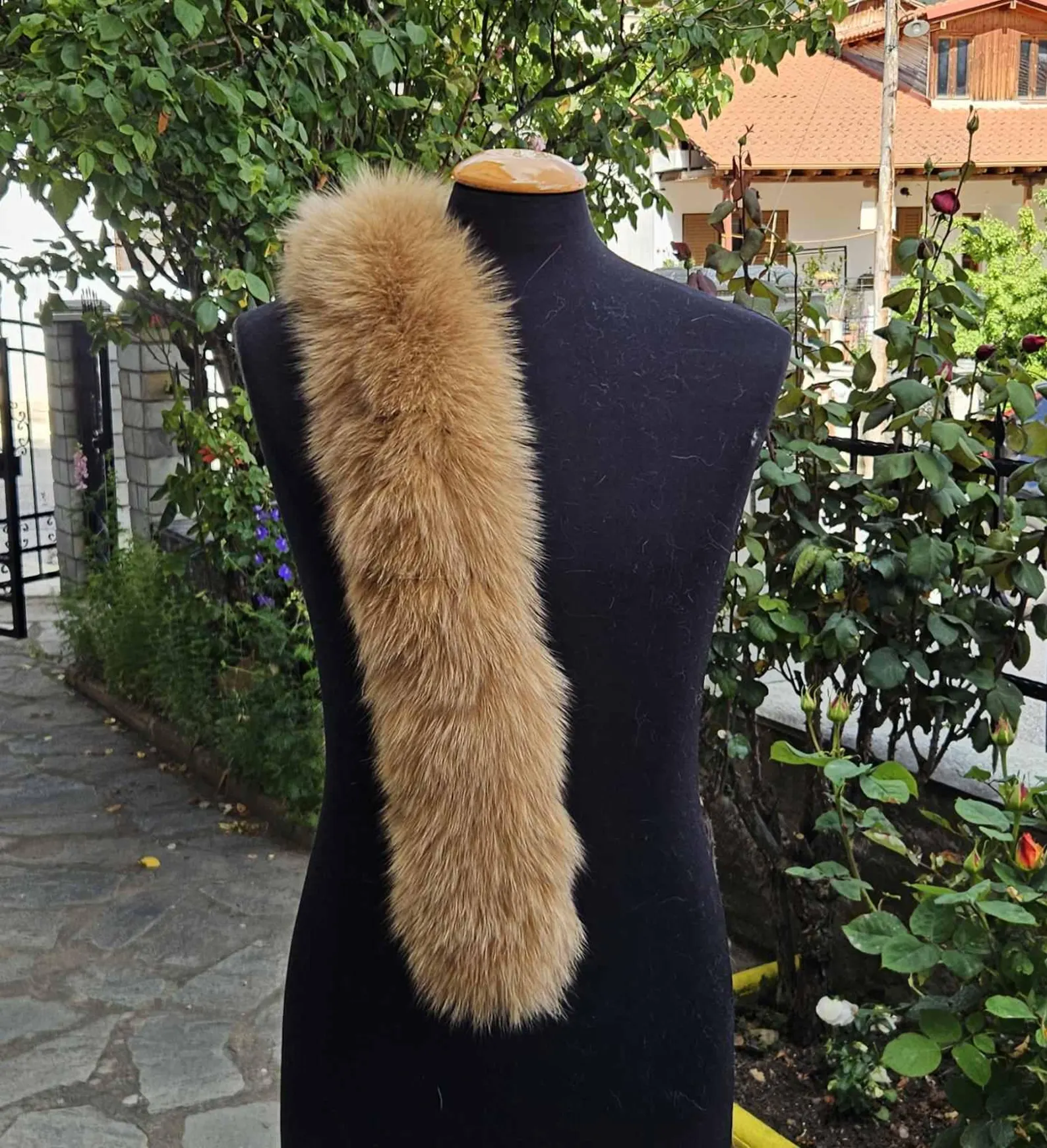 Real Fox Fur Trim Hood - Image 3