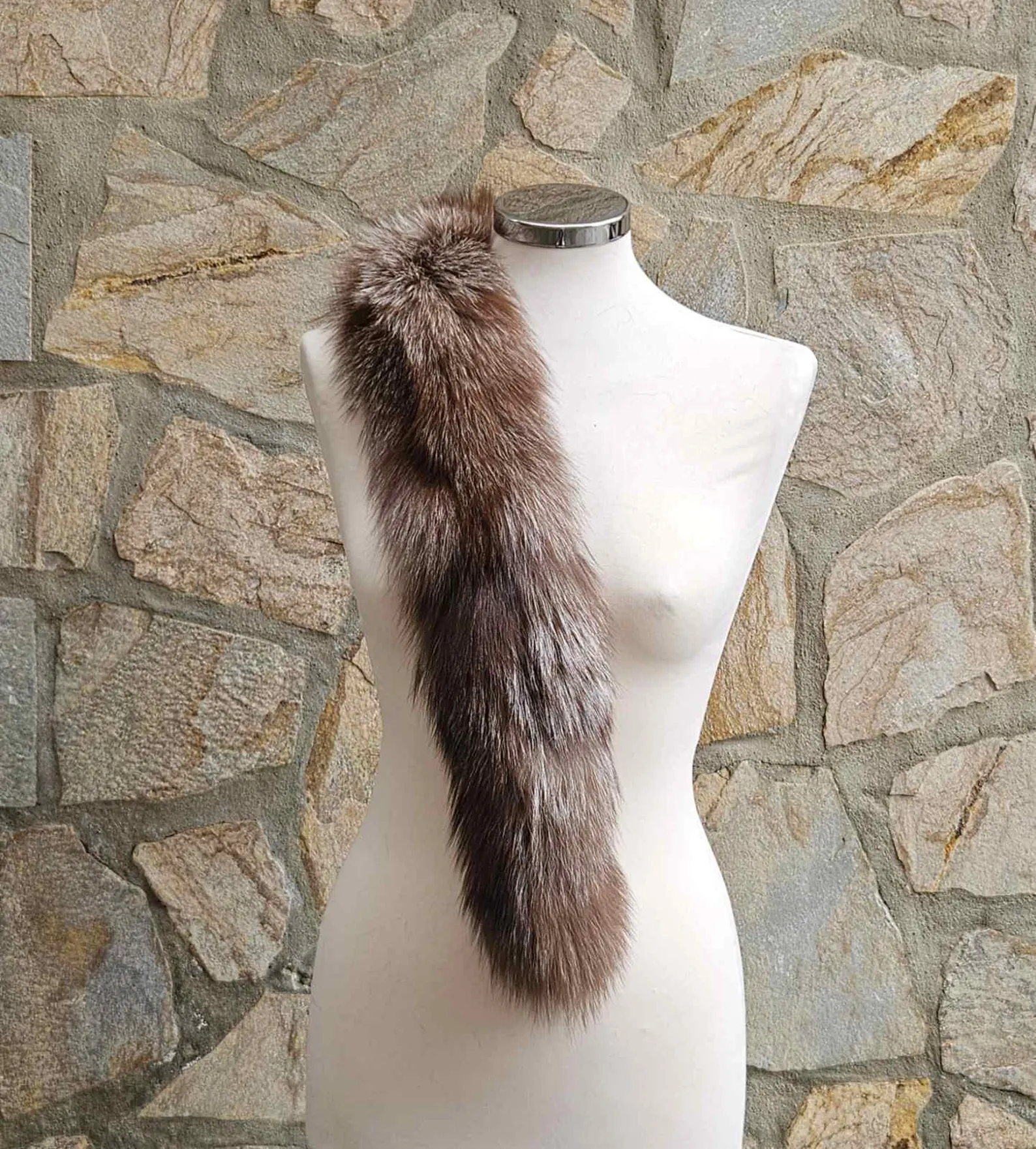 Real Fox Fur Trim Hood - Image 3