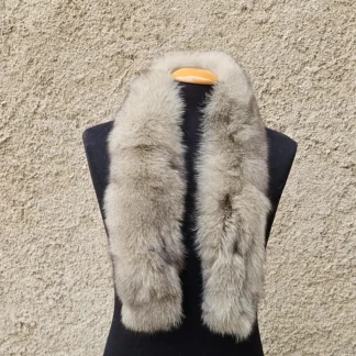 Real Fox Fur Trim Hood